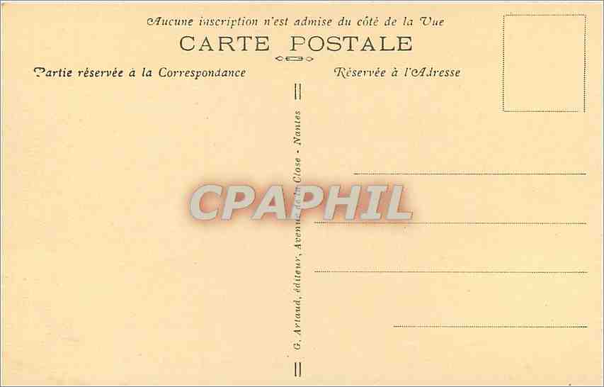 CPA Bagnoles de l'Orne etablissement thermal — Rückseite