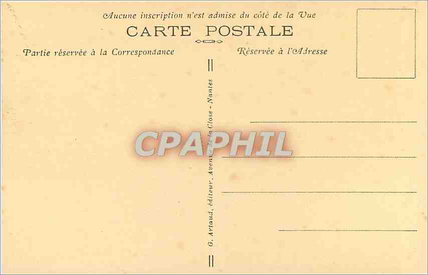 CPA Bagnoles-de-l'Orne parc de l'etablissement thermal — Rückseite