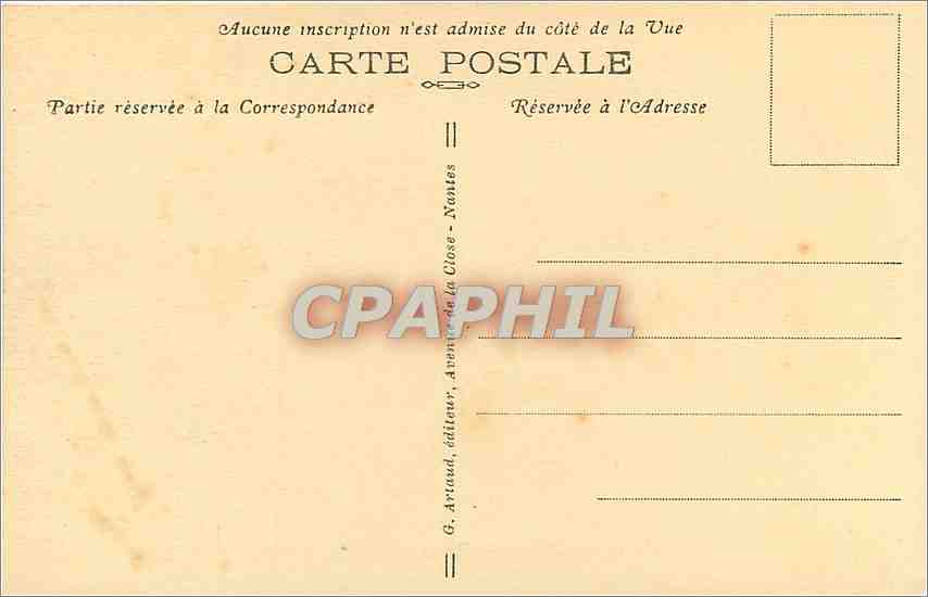 CPA Bagnoles de l'Orne vue d'ensemble de l'etablissement thermal — Rückseite