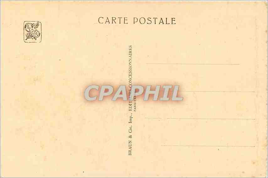 CPA Exposition coloniale internationale paris 1931 Le jardin du Congo Belge Pavillon des Transports — Rückseite