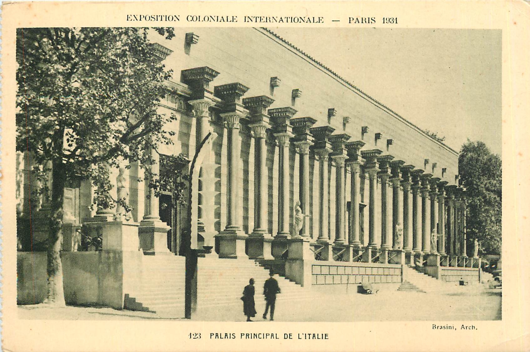 CPA Exposition coloniale internationale paris 1931 Palais principal de l'Italie