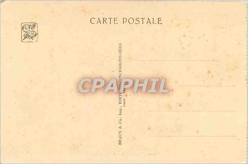 CPA Exposition coloniale internationale paris 1931 Palais principal de l'Italie — Verso