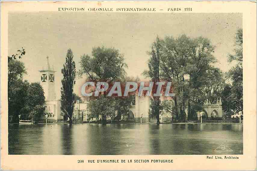 CPA Exposition coloniale internationale paris 1931 Vue d'ensemble de la section Portugaise