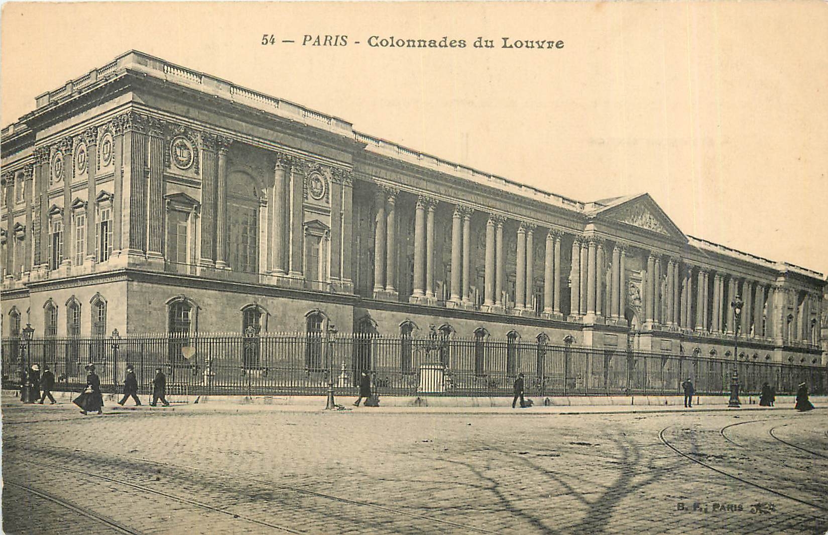 CPA Paris Colonnades du Louvre