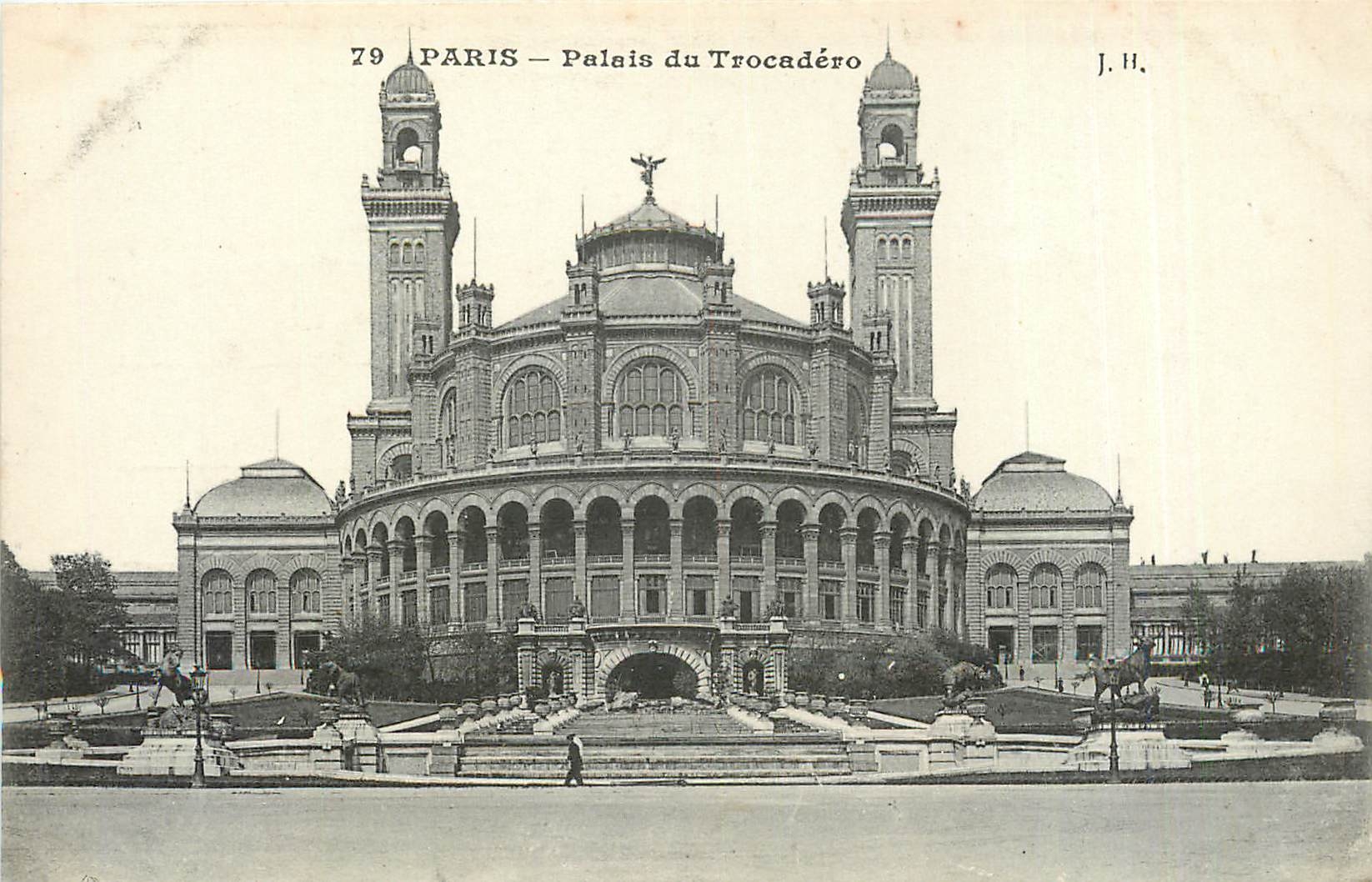 CPA Paris Palais du Trocadero