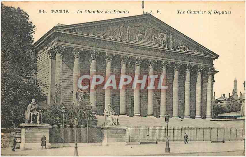 CPA Paris la chambre des deputes