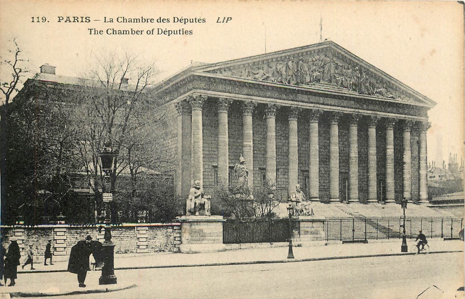 CPA Paris la cambre des deputes
