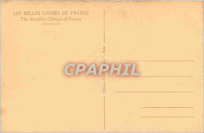 CPA Paris l'Hotel des Invalides — Rückseite