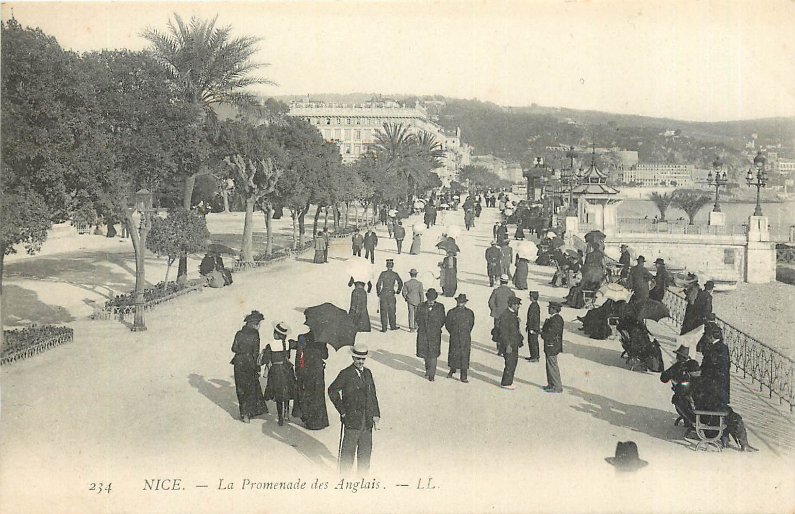 CPA NICE - La Promenade des Anglais