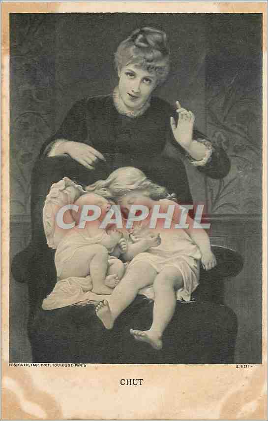 CPA CHUT Femme Enfants
