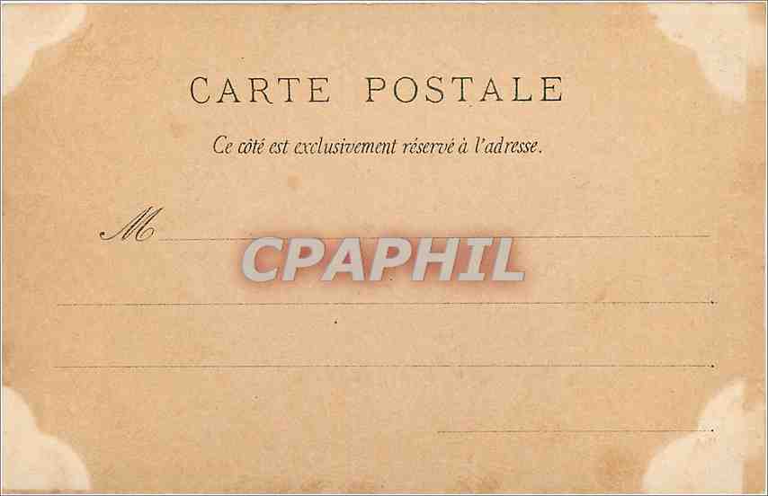 CPA CHUT Femme Enfants — Verso
