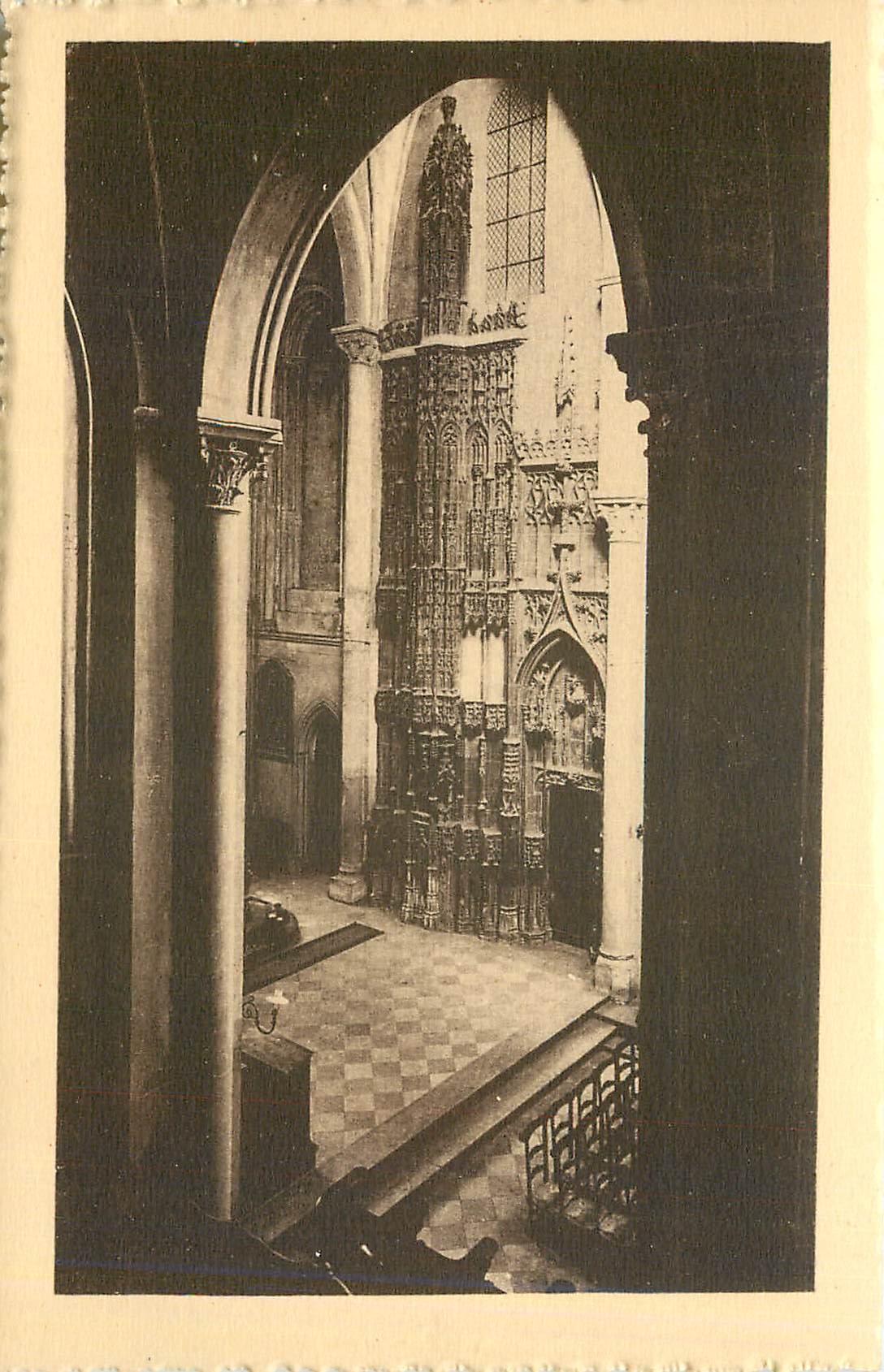 CPA LE VIEUX GRENOBLE Eglise Notre-Dame (Cathédrale) Tabernacle en pierre sculptée du Xve siècle