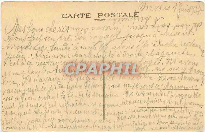 CPA Chapelle de SAINTE BERNADETTE Maison Mère des Sœurs de la Charité  Nevers — Rückseite