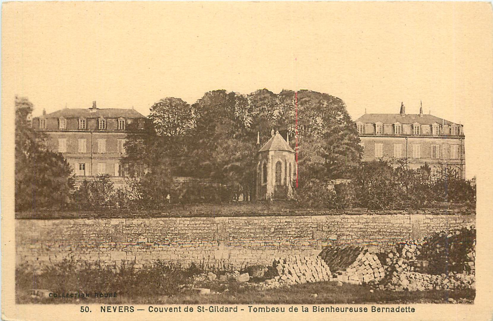 CPA NEVERS - Couvent de St-Gildard - Tombeau de la Bienheureuse Bernadette