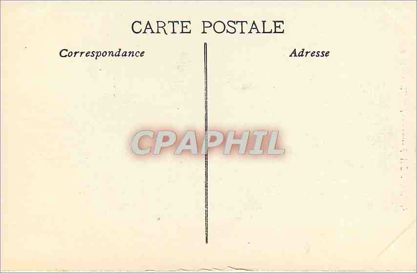 CPA Marseille - Ascenseurs de N D de la Garde — Verso