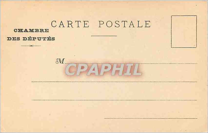 Chambre des Députés — Bibliothèque — A. Pepper, éditeur, Garnano s.r.l., N° 8 — Verso