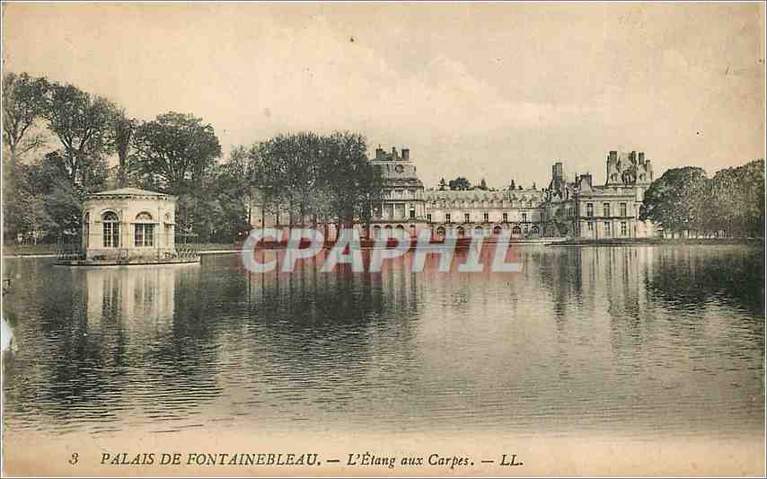 Palais de Fontainebleau — L'Étang aux Carpes — LL