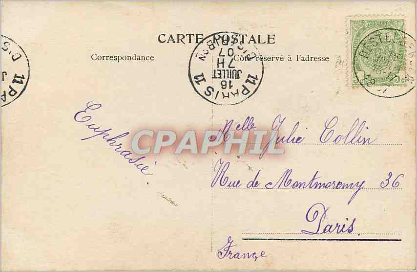 Femme en robe à volants et chapeau orné — studio — Paris, 1916 — Reverso