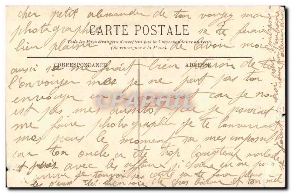 CPA Coiffe dite Bonnet rond (folklore costume) Deux Sevres — Verso
