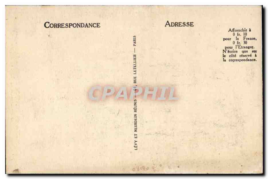 CPA Jeune fille de Douarnenez en costume de fete Bretagne (folklore costume phare lighthouse) — Verso