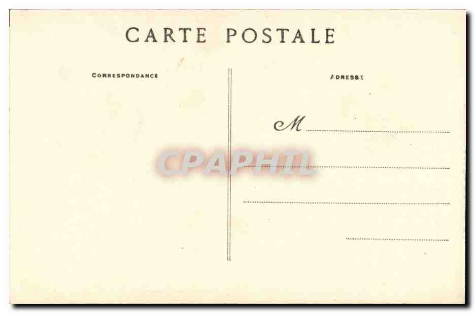 CPA Femme de Quimper en costume de fete Bretagne (folklore costume phare lighthouse) — Verso