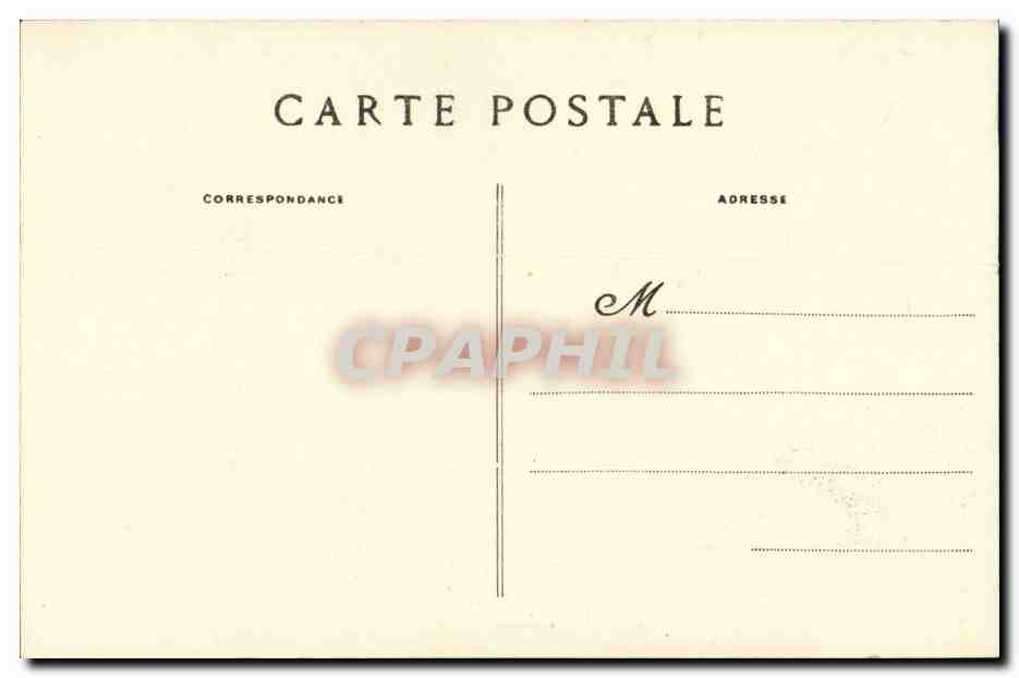 CPA Jeune homme de Scaer Bretagne (folklore costume) — Verso