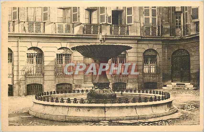 Aix-en-Provence — Place d'Albertas — Verlag Relia, Nr. 1.009
