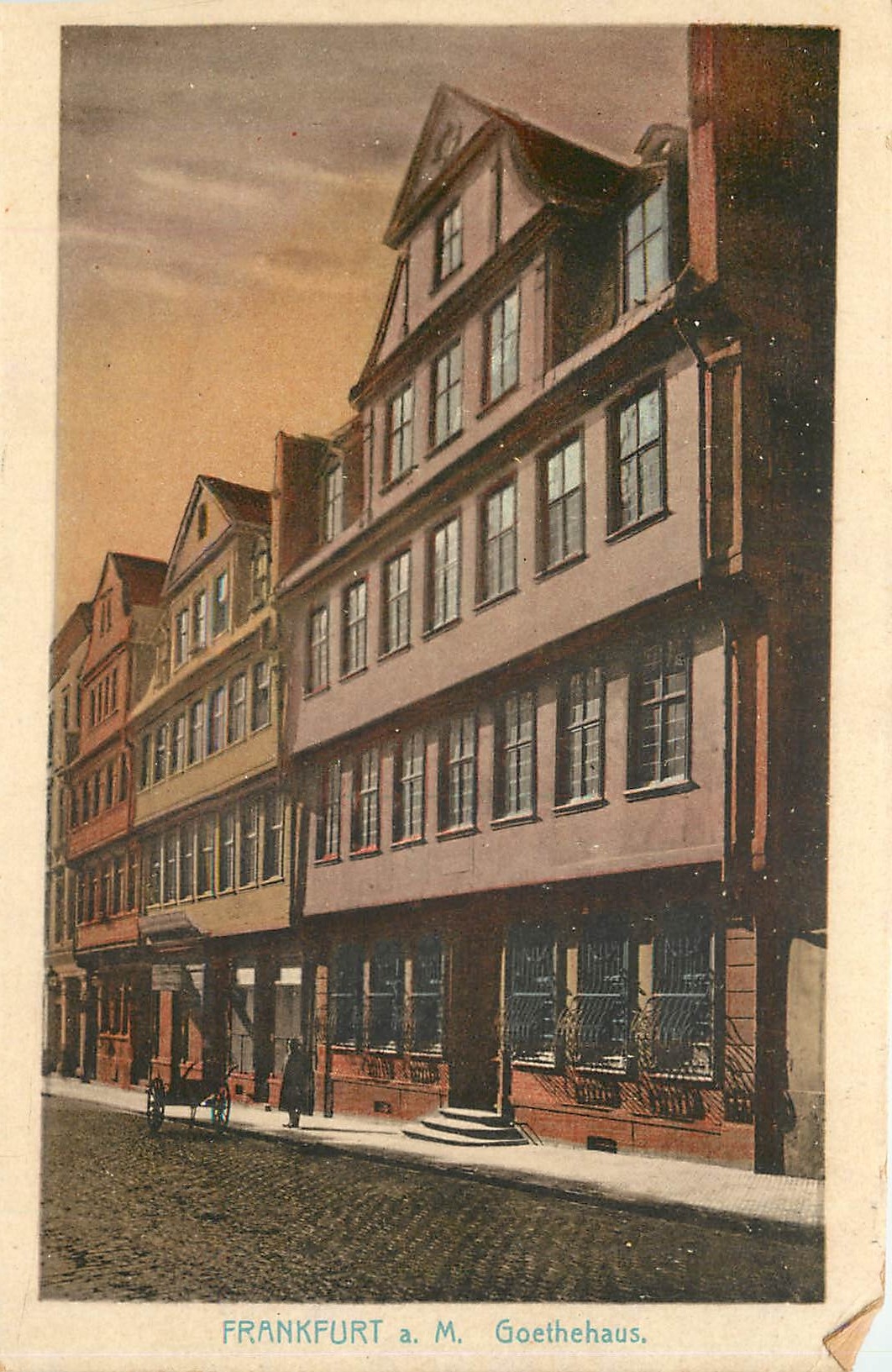 CPA Frankfurt aM Goethehaus 