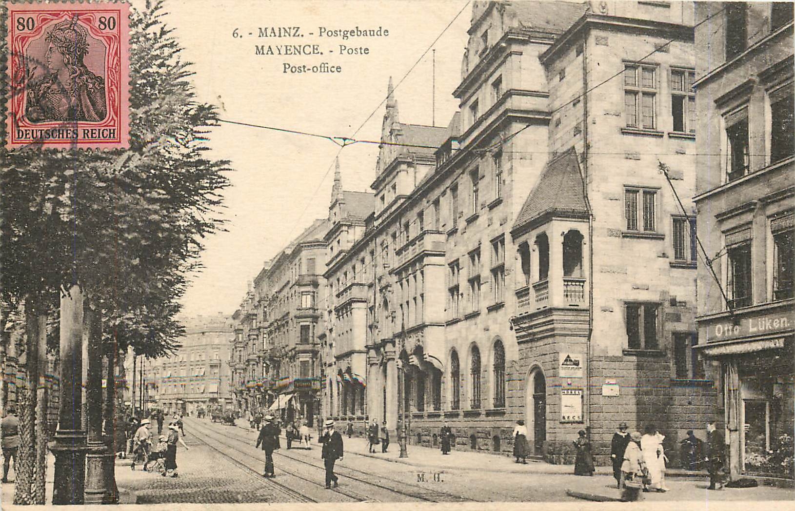 CPA Mayence Poste 
