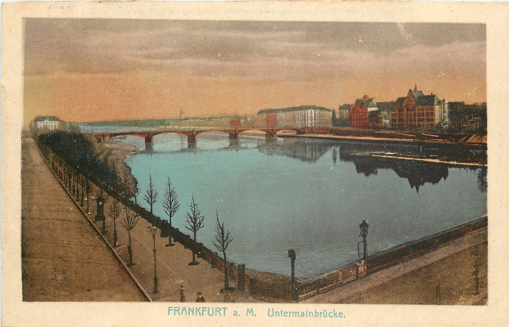 CPA Frankfurt aM Untermainbrucke 