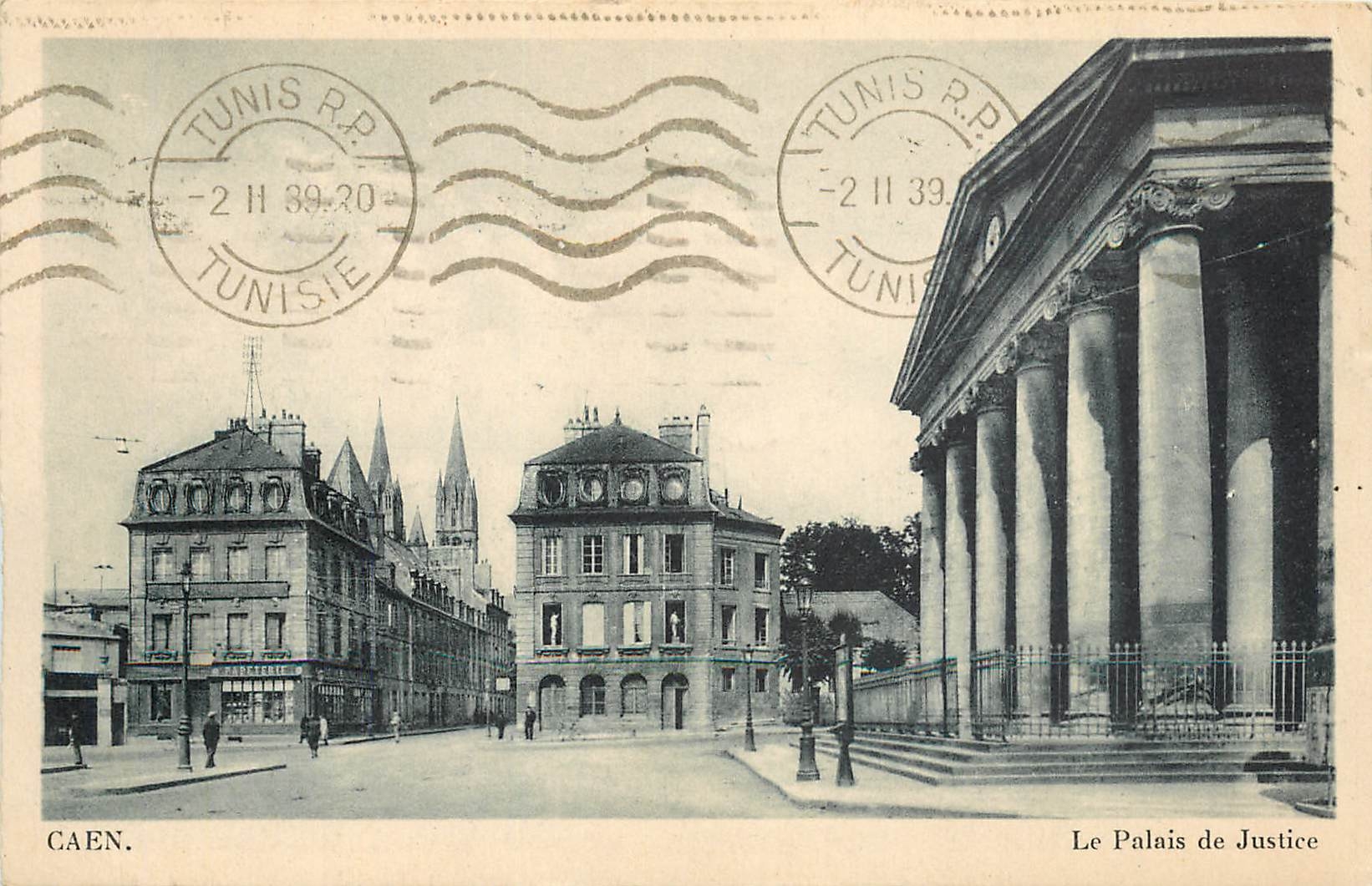CPA Caen Le Palais de Justice 