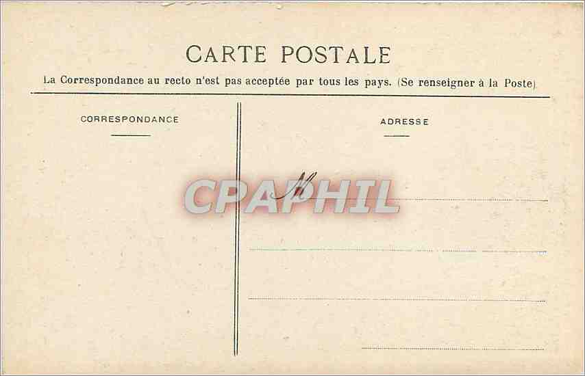 CPA Gerbeviller la Martyre Le Chateau des Lambertye Facade  — Rückseite