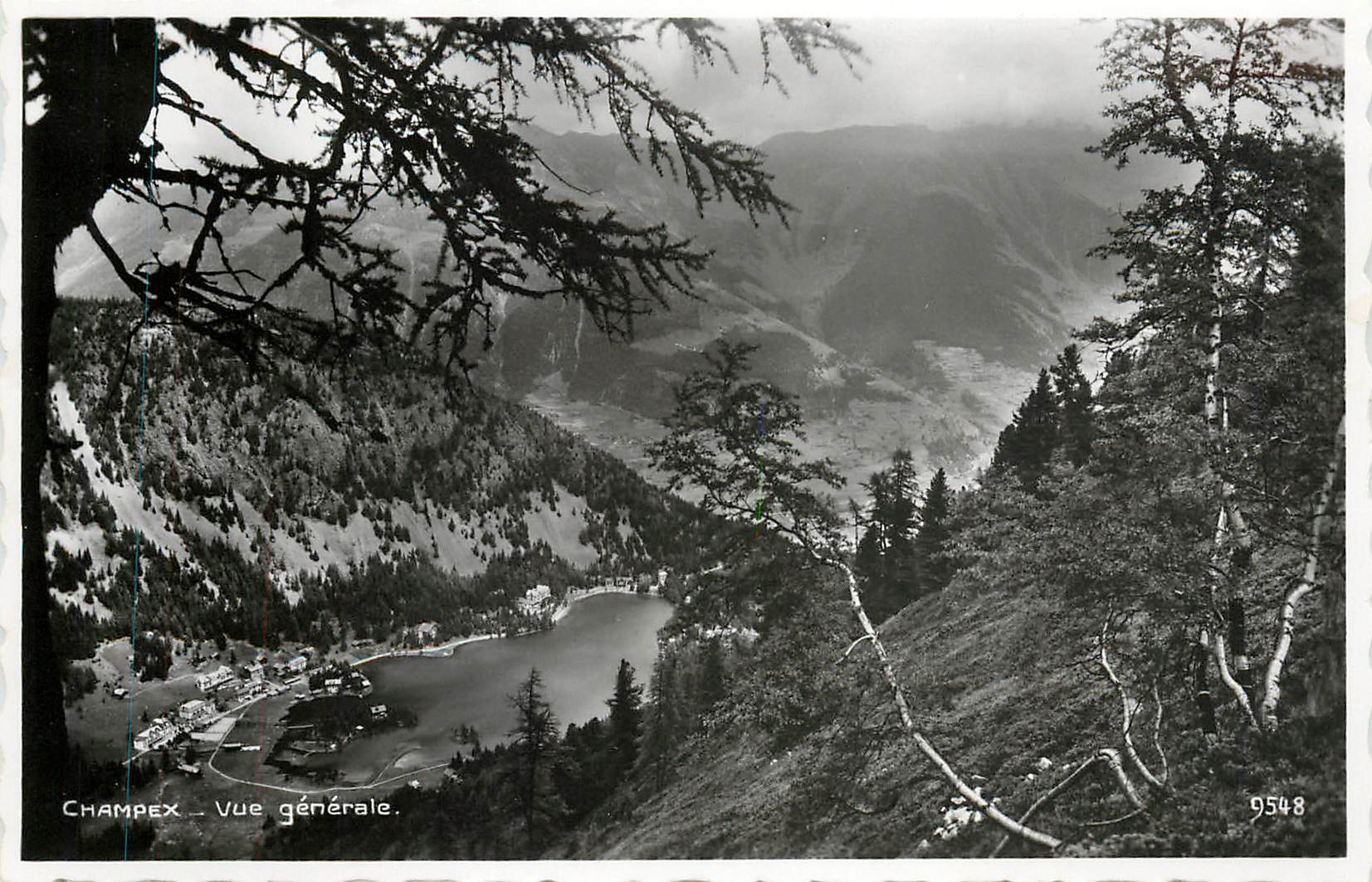 CPM Champex Vue generale 
