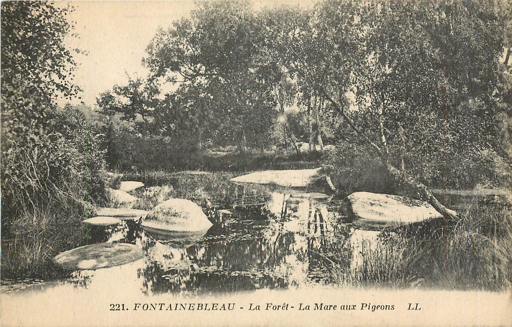 Fontainebleau - La Forêt - La Mare aux Pigeons — LL, n° 221