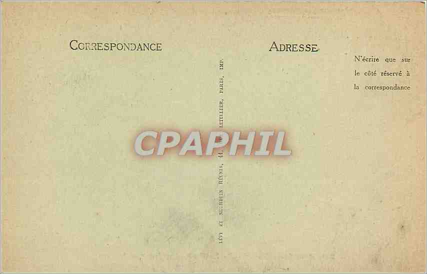 Fontainebleau - La Forêt - La Mare aux Pigeons — LL, n° 221 — Verso
