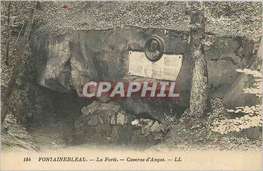 Fontainebleau — Die Forêt — Höhle von Angas — LL