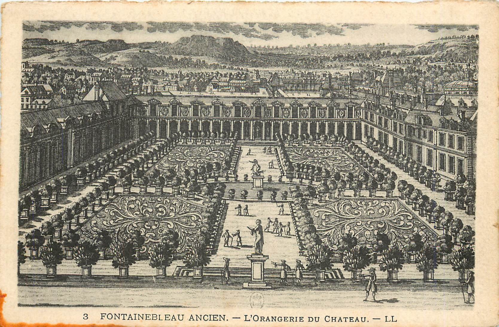 Fontainebleau Ancien — Die Orangerie des Schlosses — LL