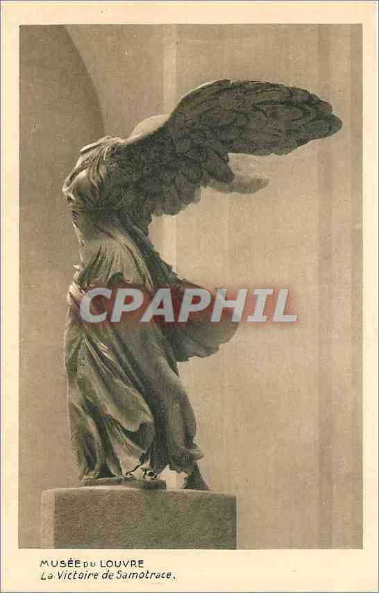 CPA Musee du Louvre La Victoire de Samotrace 