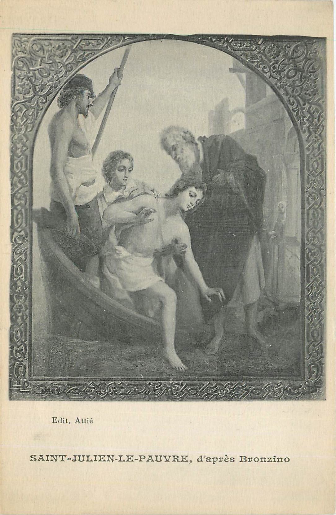 CPA Saint Julien le Pauvre d'Apres Bronzino 