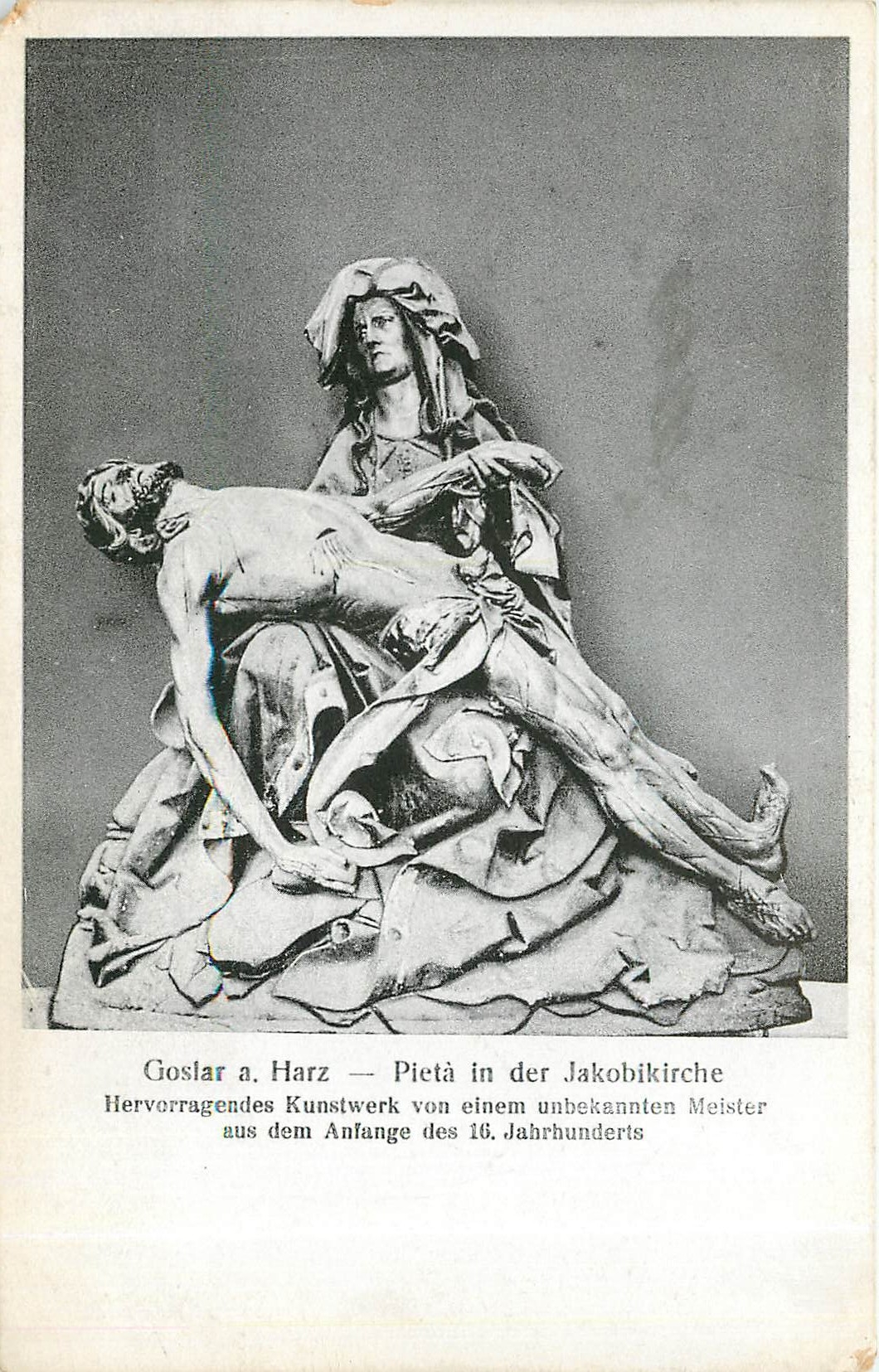 CPA Goslar a Harz Pieta in der Jakobikirche 