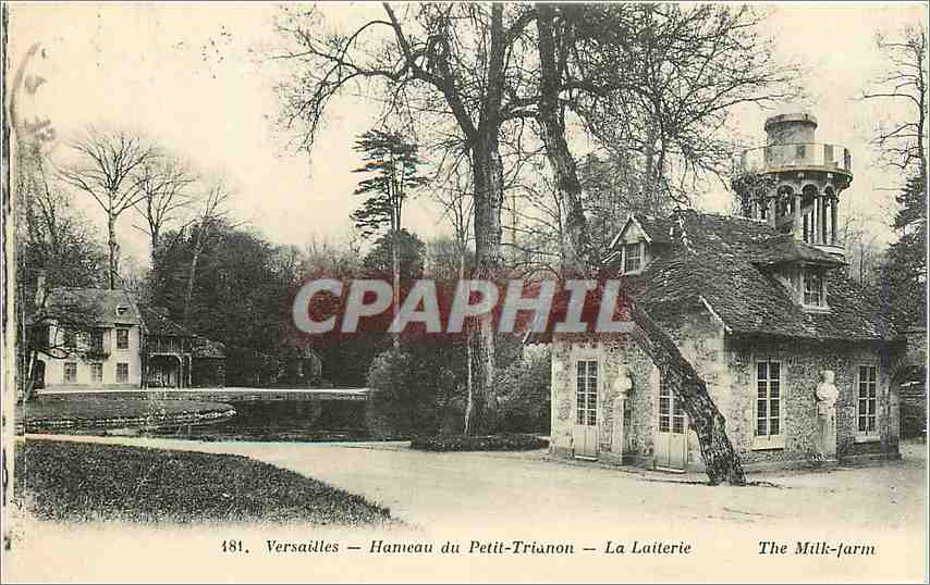CPA Versailles Hameau du Petit Trianon La Laiterie 