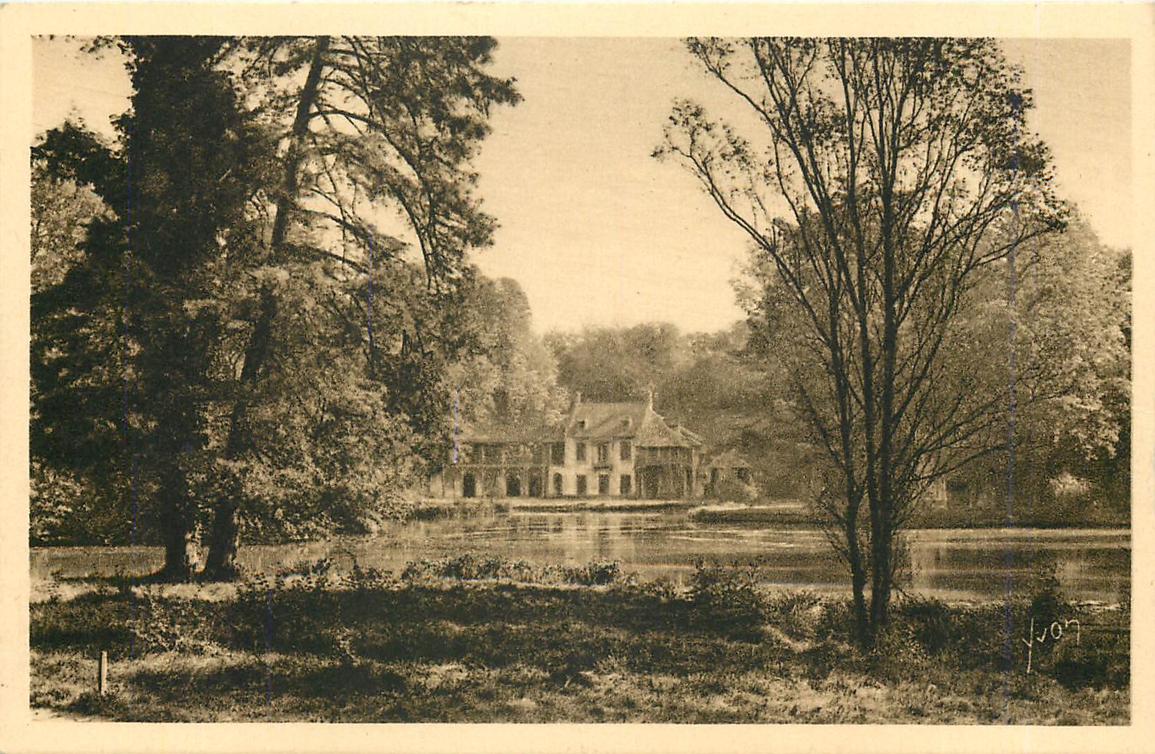 CPA Versailles Hameau de Marie Antoinette Maison de la Reine 