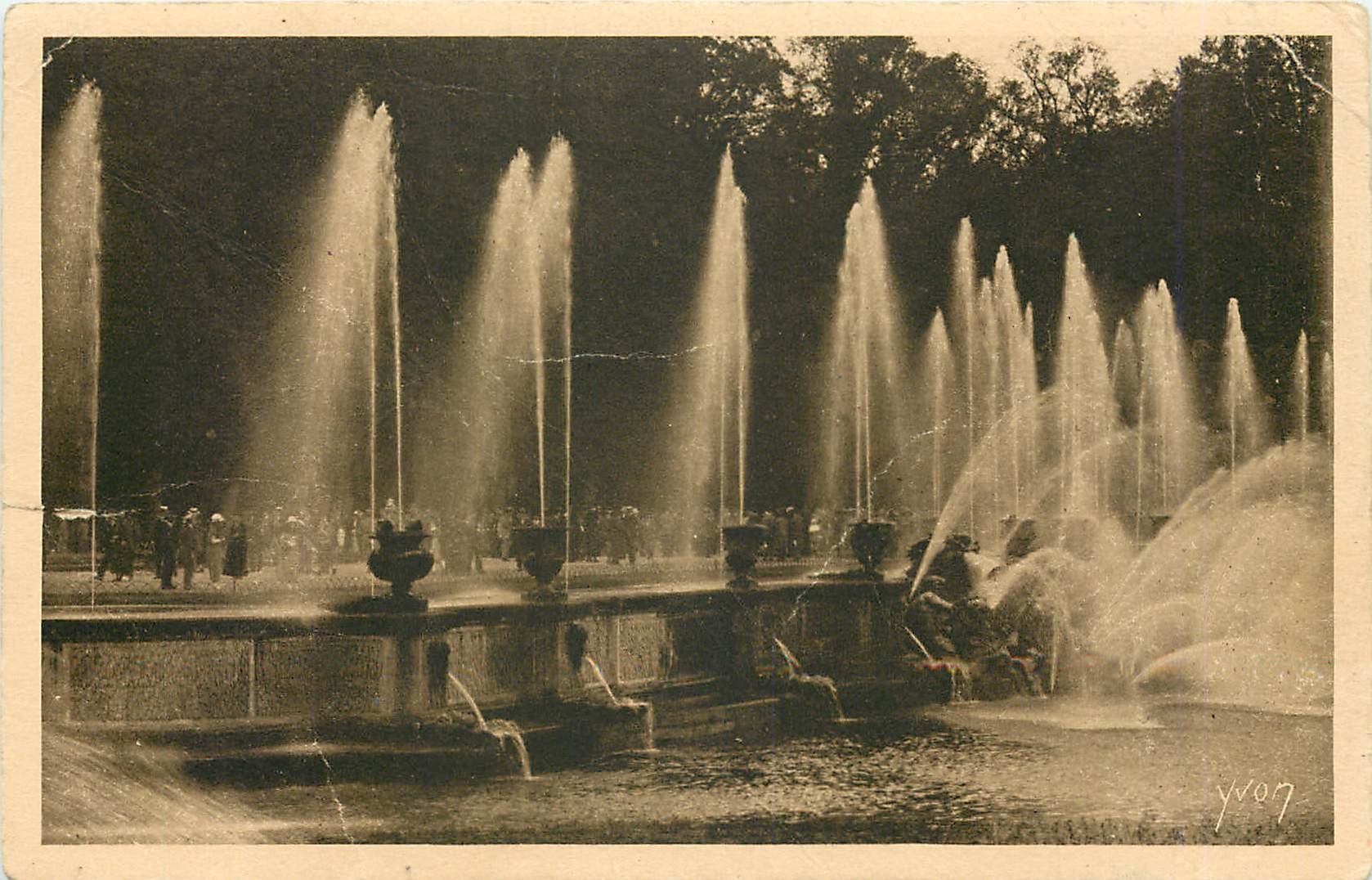 CPA Versailles Les Grandes Eaux au Bassin de Neptune 