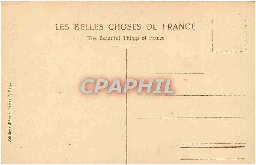 CPA Versailles L'Enlevement de Proserpine par Platon de Girardon Rape of Proserpine  — Verso