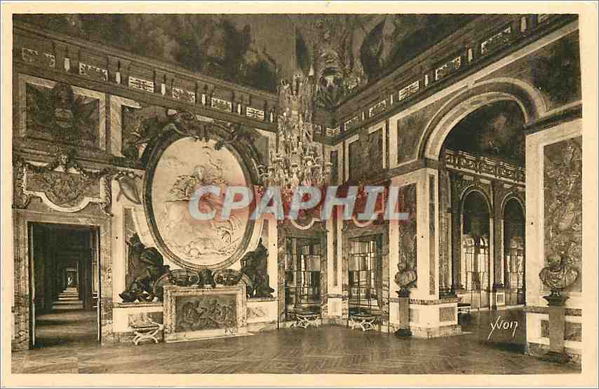 CPA Versailles Le Palais Salon de la Guerre Versailles 