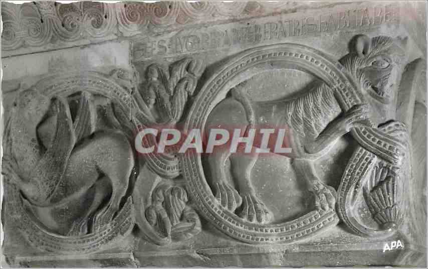CPA Elne PO Le Griffon et le Lion 