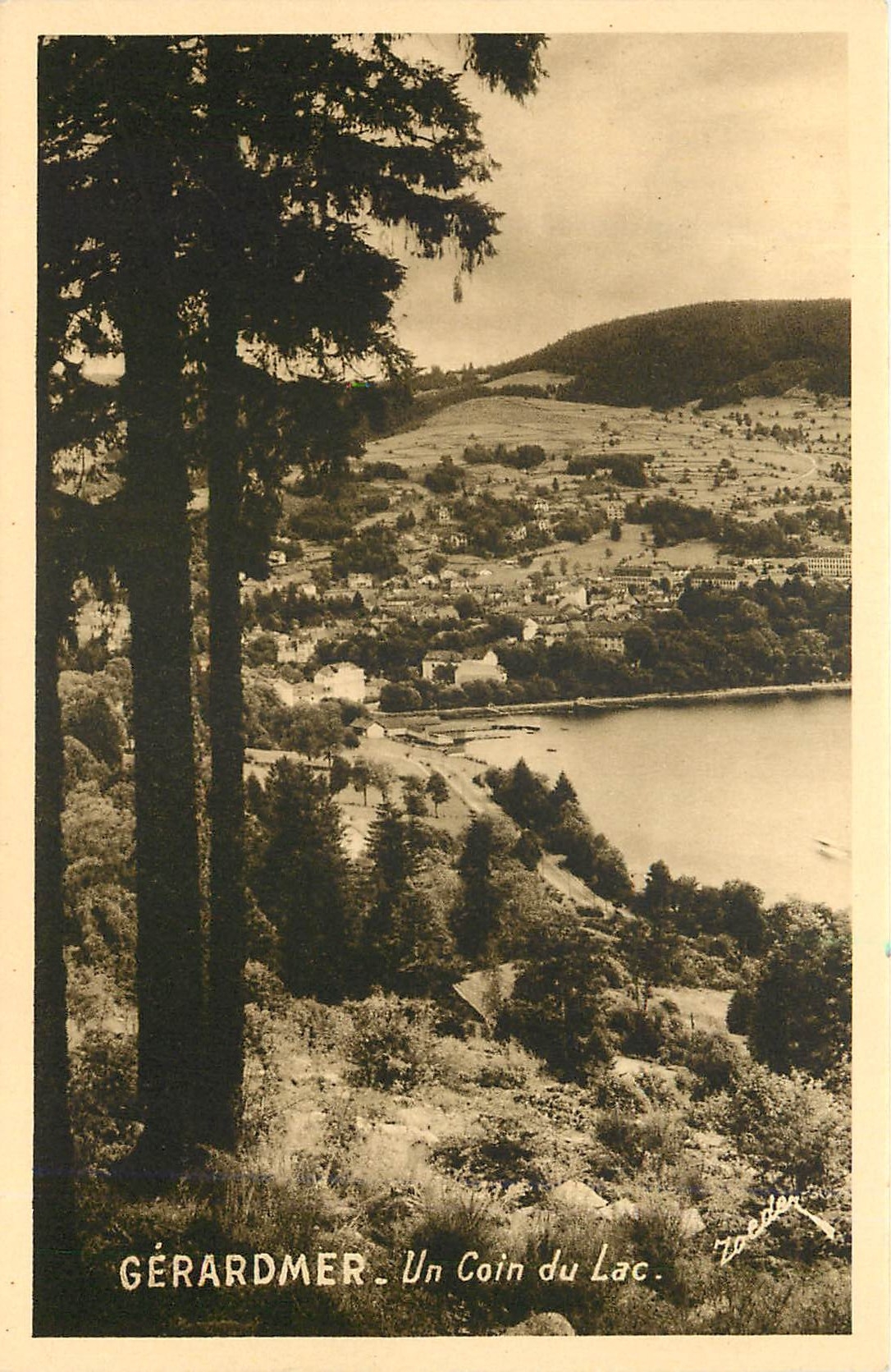CPA Gerardmer Un Coin du Lac 