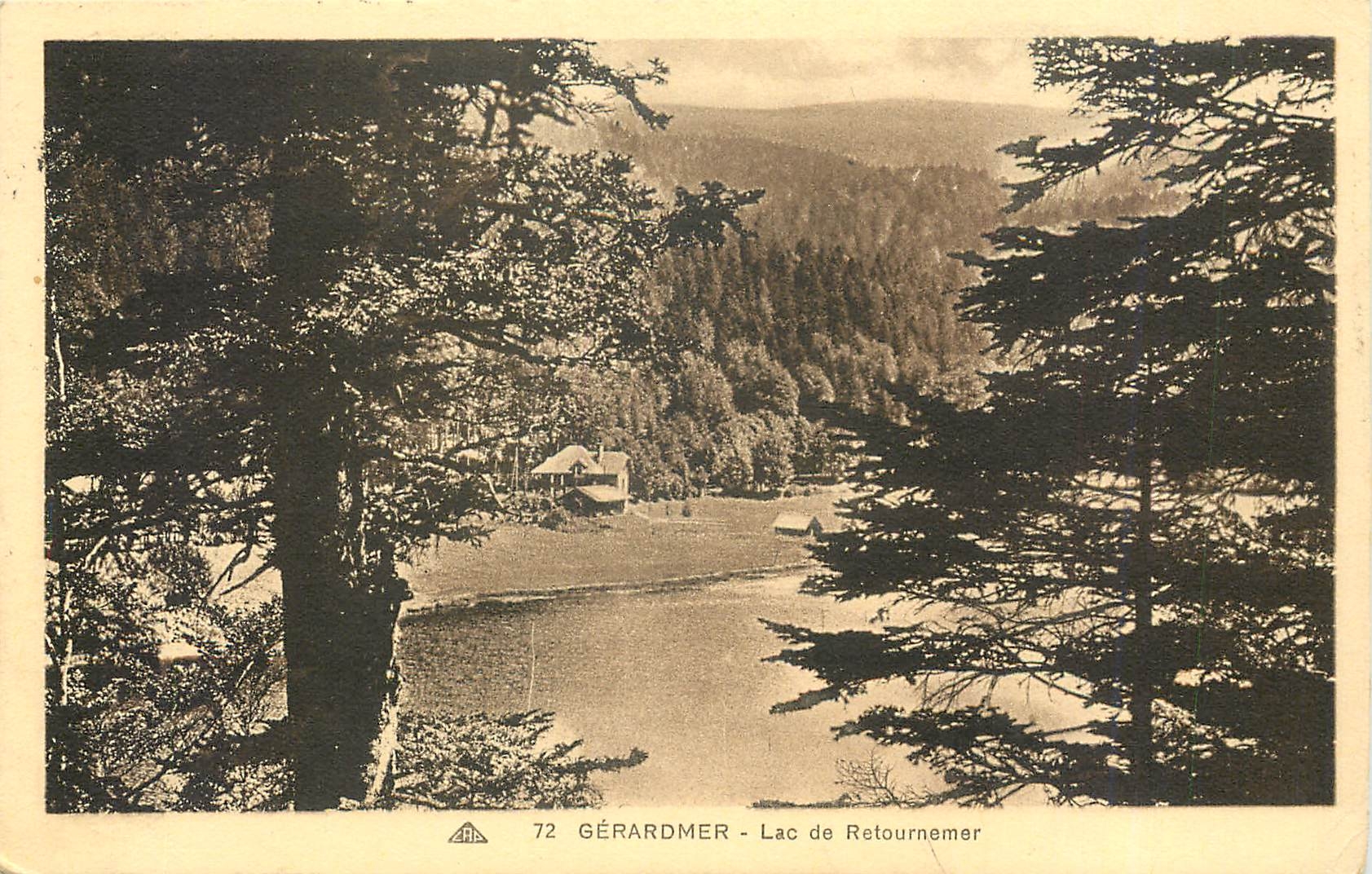 CPA Gerardmer Lac de Retournemer 