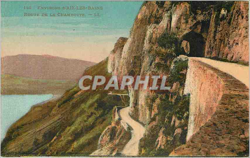 CPA Environs d'Aix les Bains Route de la Chambotte 