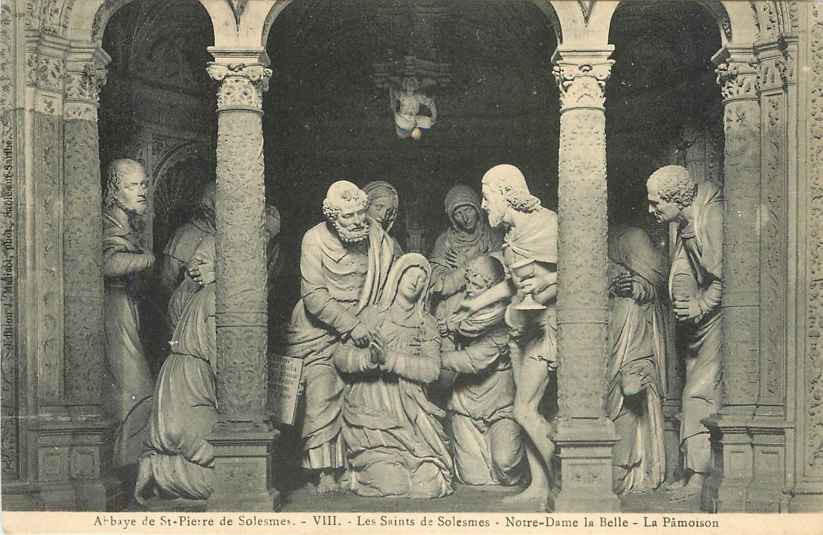 Abbaye de St-Pierre de Solesmes - VIII - Les Saints de Solesmes - Notre-Dame la Belle - La Pâmoison